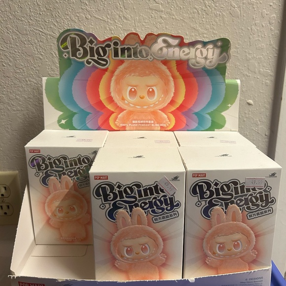 Authentic POPMART The Monsters Big Into Energy (5boxes) - Picture 1 of 4